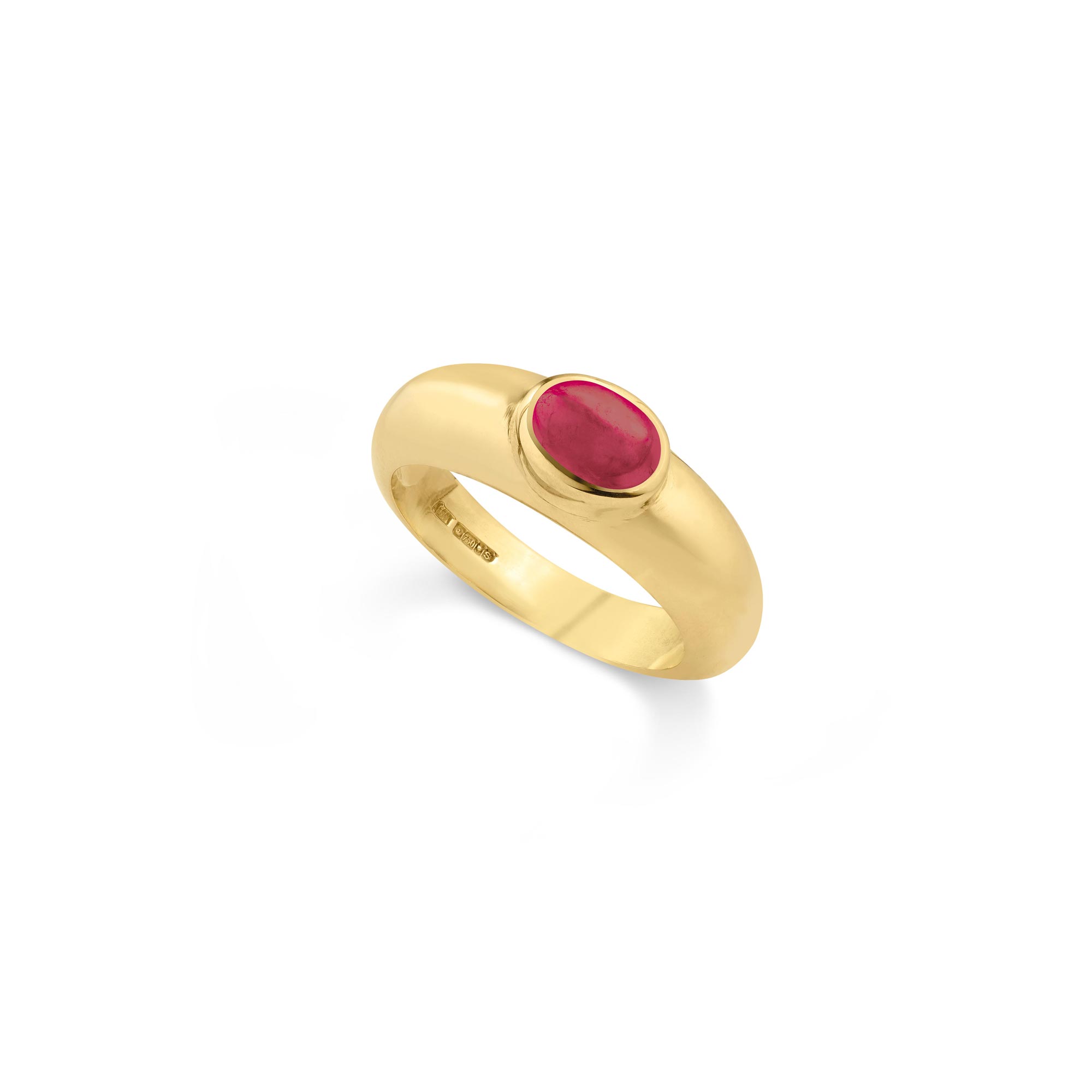 Cabochon Ring, Ruby