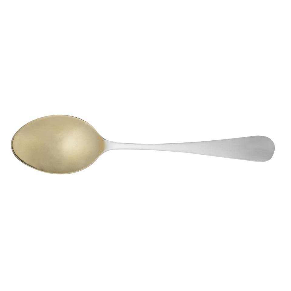 Silver Spoon with Gilt Bowl